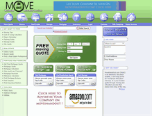 Tablet Screenshot of moveinandout.com